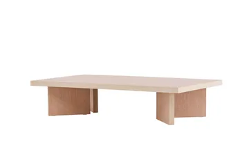 Bassholmen Soffbord 140x80 cm - Whitewash - Möbler - Bord & matgrupper - Soffbord