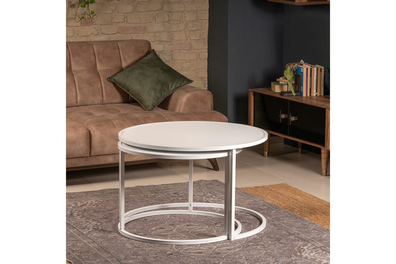 Bazra Satsbord - Vit - Möbler - Bord & matgrupper - Soffbord