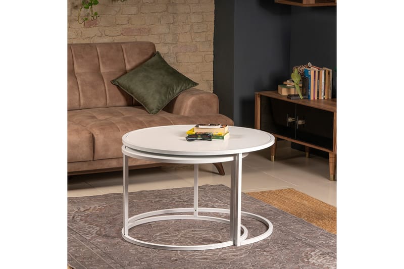 Bazra Satsbord - Vit - Möbler - Bord & matgrupper - Soffbord