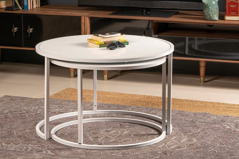 Bazra Satsbord - Vit - Möbler - Bord & matgrupper - Soffbord