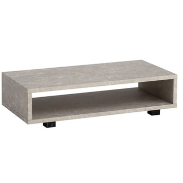 Belaro Soffbord 100 cm - Sandgrå och svart - Möbler - Bord & matgrupper - Soffbord - Soffbord med förvaring