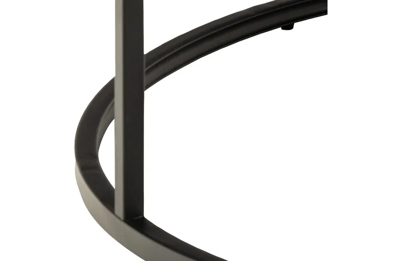 Belgrat Soffbord 80 cm Rund - Svart - Möbler - Bord & matgrupper - Soffbord