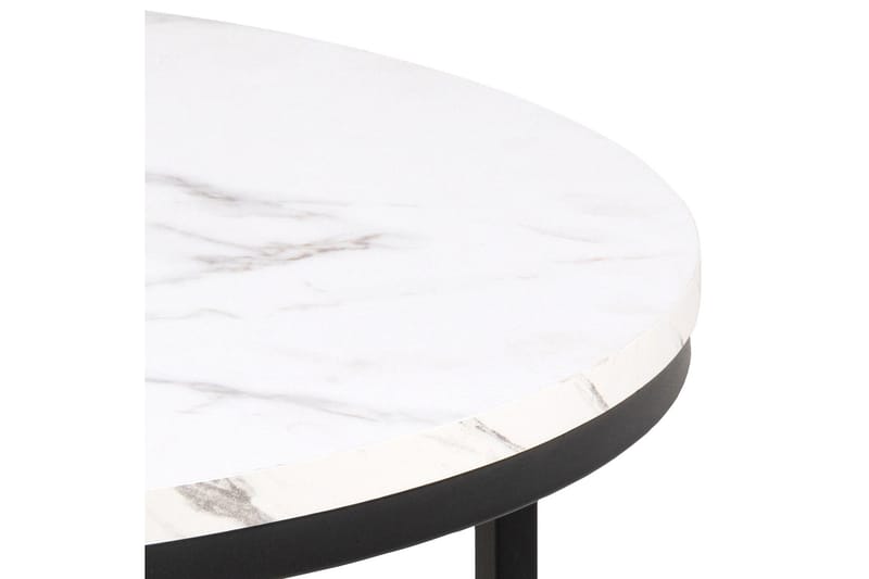 Belgrat Soffbord 80 cm Rund - Vit - Möbler - Bord & matgrupper - Soffbord