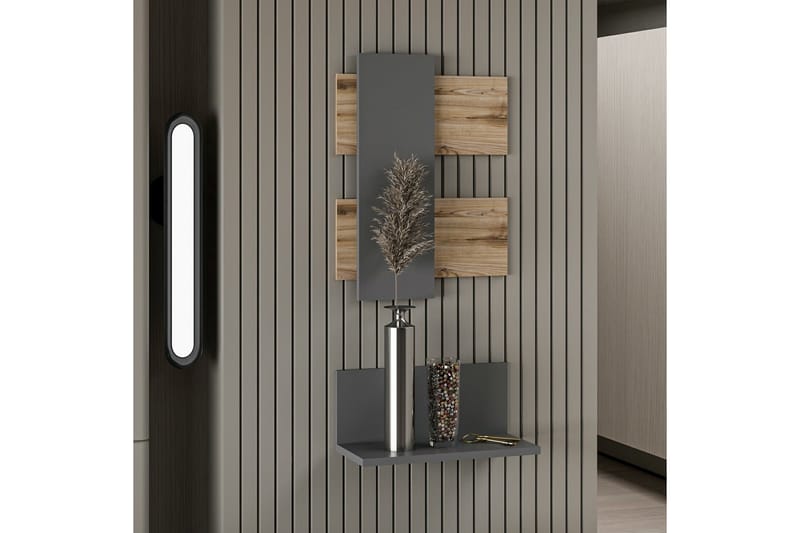 Belita Soffbord 45 cm - Ek/Antracit - Möbler - Bord & matgrupper - Soffbord