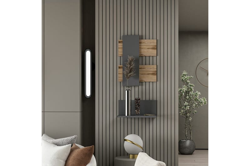 Belita Soffbord 45 cm - Ek/Antracit - Möbler - Bord & matgrupper - Soffbord