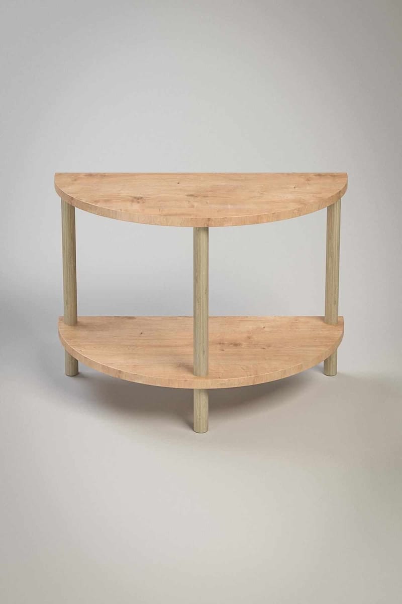 Belvo Soffbord 60x42x30 cm - Sapphire Oak - Möbler - Bord & matgrupper - Soffbord