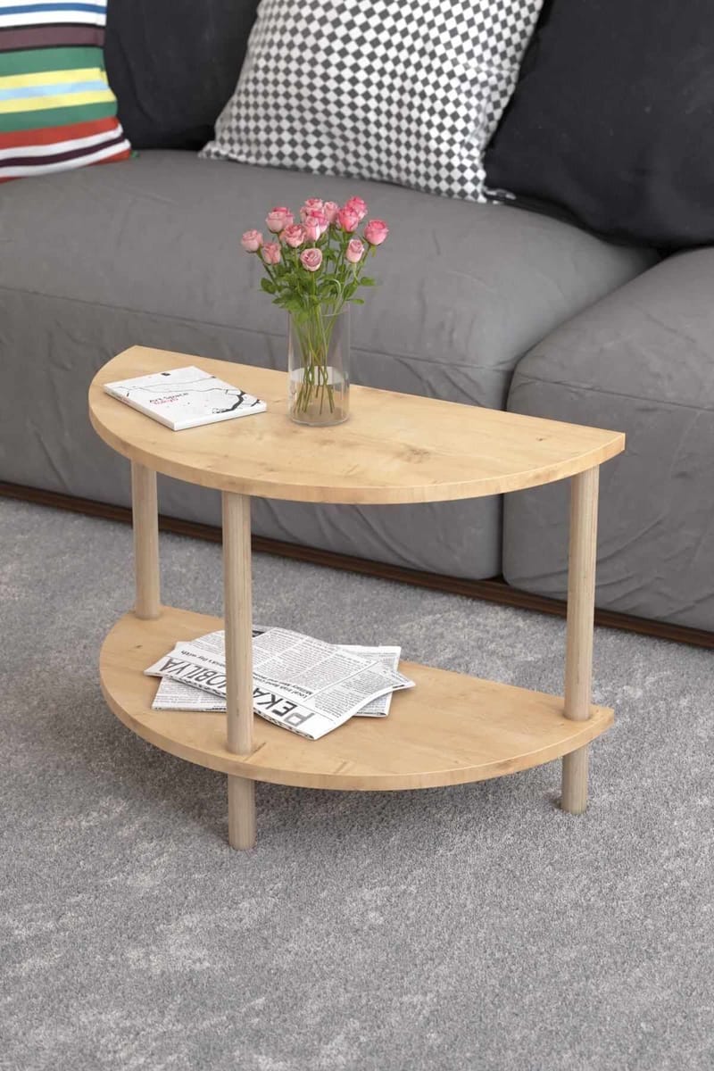 Belvo Soffbord 60x42x30 cm - Sapphire Oak - Möbler - Bord & matgrupper - Soffbord