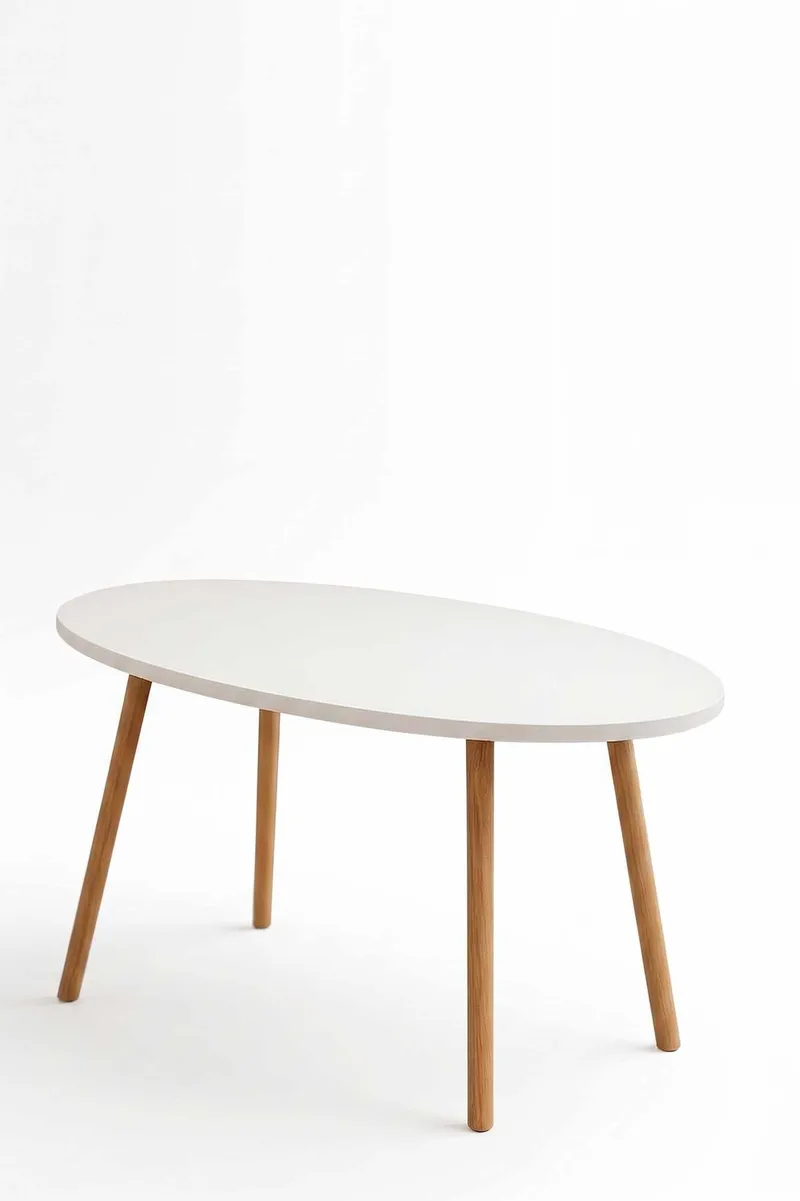Belvo Soffbord 90x60x50 cm, Vit