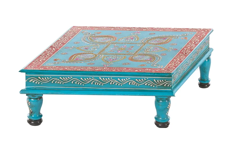 Bence Soffbord 40 cm - Turkos - Möbler - Bord & matgrupper - Soffbord