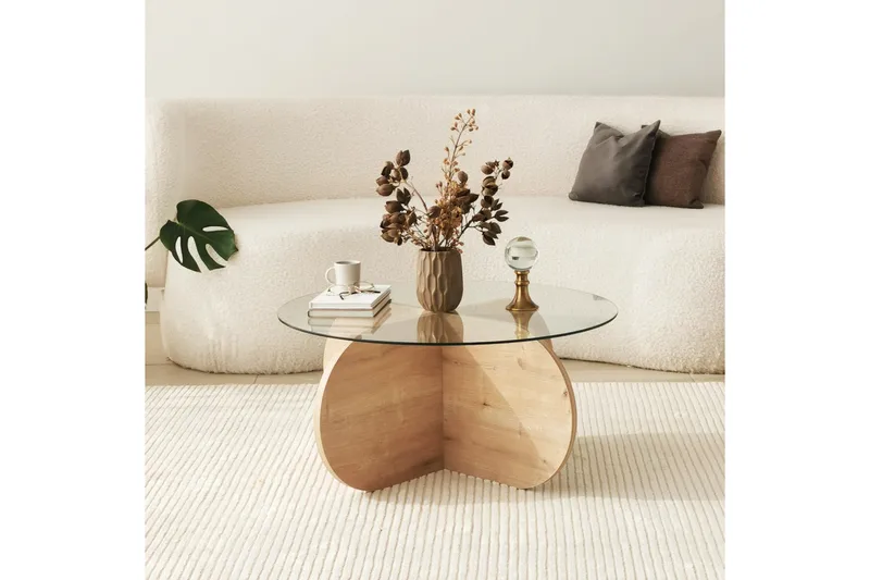 Bengul Soffbord 75 cm - Ek - Möbler - Bord & matgrupper - Soffbord