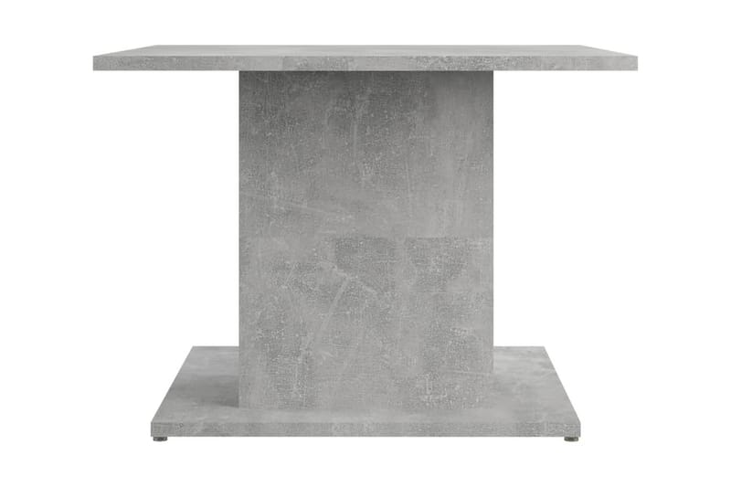 Soffbord betonggrå 55,5x55,5x40 cm spånskiva - Grå - Soffbord