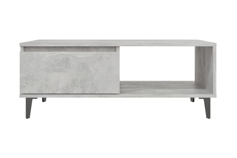 Soffbord betonggrå 90x60x35 cm spånskiva - Grå - Möbler - Bord & matgrupper - Soffbord