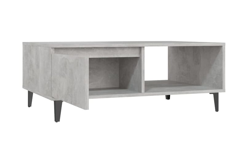 Soffbord betonggrå 90x60x35 cm spånskiva - Grå - Möbler - Bord & matgrupper - Soffbord