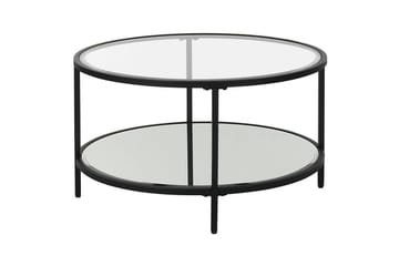 Soffbord Birney Svart/genomskinlig - Svart/genomskinlig - Möbler - Bord & matgrupper - Soffbord