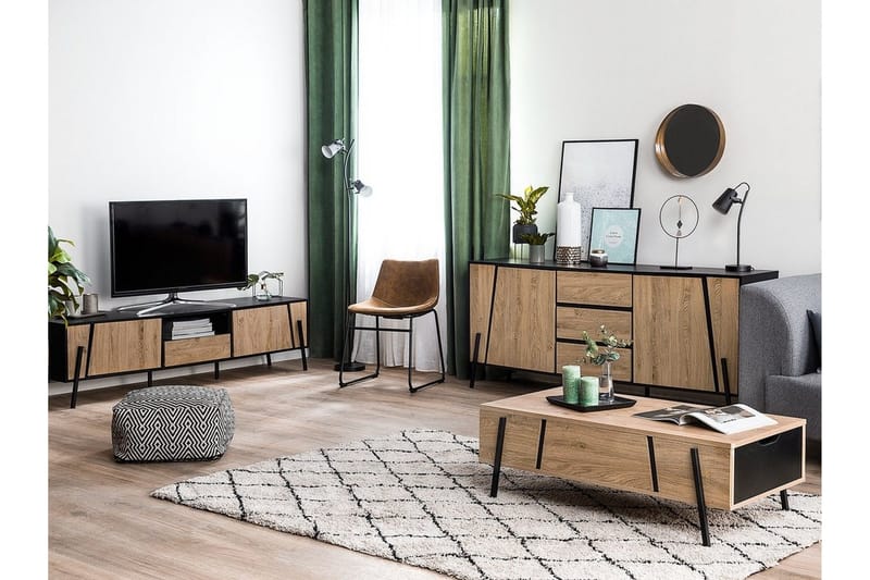 Blackpool Soffbord 107 cm - Trä/Natur - Möbler - Bord & matgrupper - Soffbord