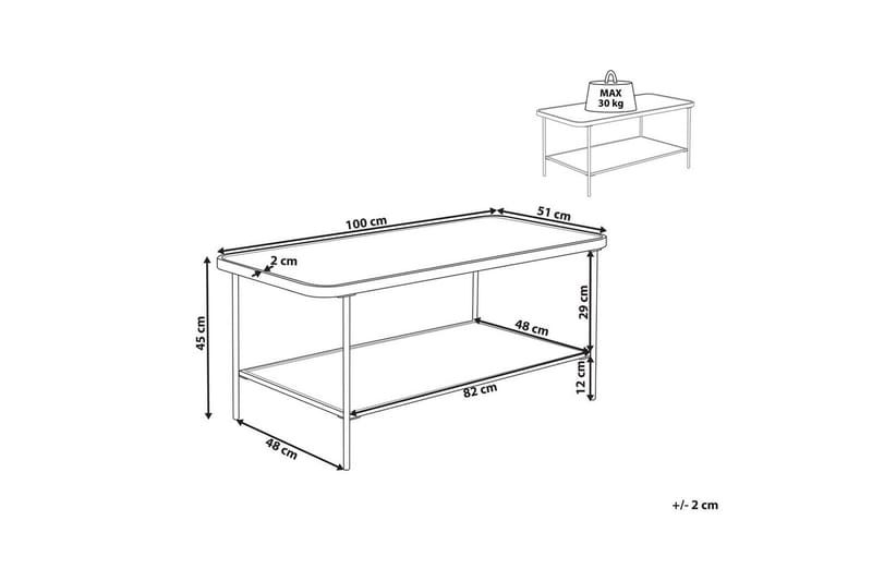 Soffbord Blair - Möbler - Bord & matgrupper - Soffbord