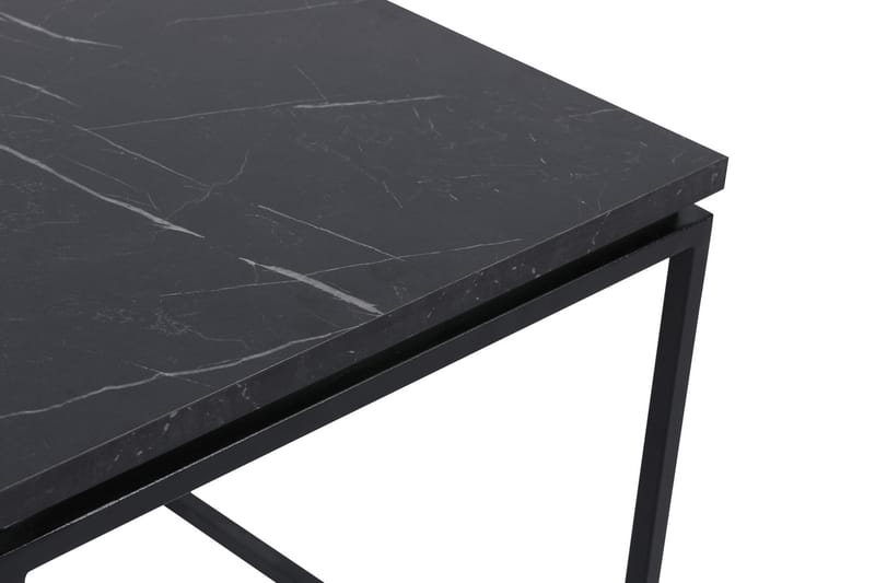 Bonegez Soffbord 45 cm Marmormönster - Svart - Möbler - Bord & matgrupper - Soffbord