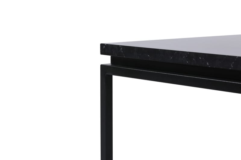 Bonegez Soffbord 45 cm Marmormönster - Svart - Möbler - Bord & matgrupper - Soffbord