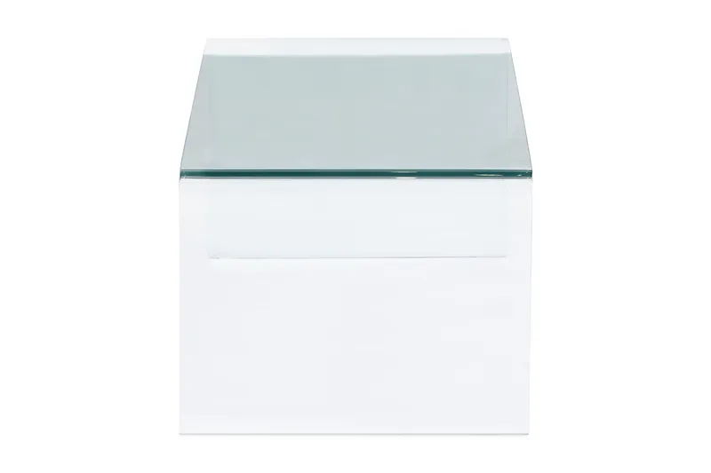 Bonisiolo Rektangulärt Soffbord i glas 110 cm - Transparent - Möbler - Bord & matgrupper - Soffbord