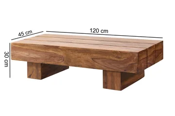 Brano Soffbord 120 cm - Trä/natur - Möbler - Bord & matgrupper - Soffbord