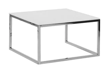 Brea Soffbord 2-pack - Vit/Glas - Möbler - Bord & matgrupper - Soffbord