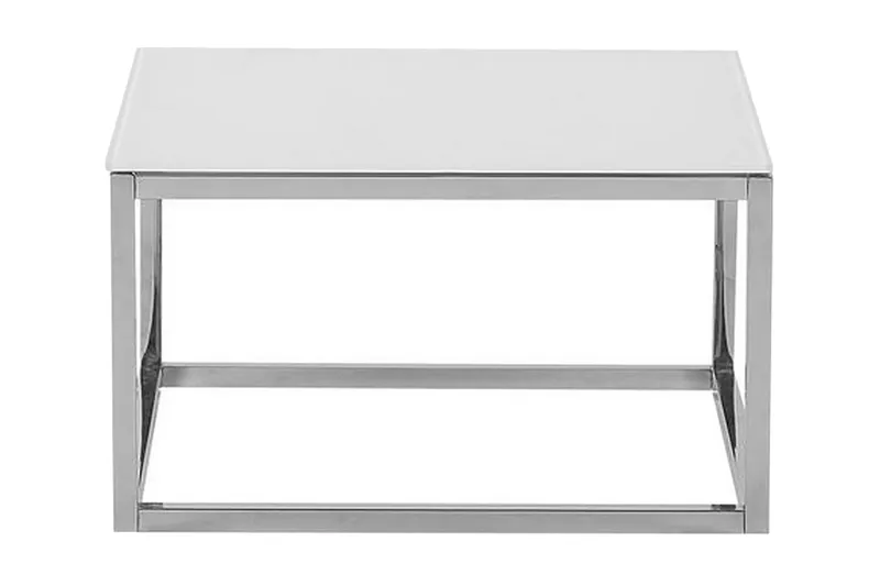 Brea Soffbord 2-pack - Vit/Glas - Möbler - Bord & matgrupper - Soffbord