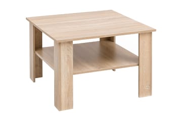 Bulanda Soffbord 60 cm med Förvaring Hylla - Natur - Möbler - Bord & matgrupper - Soffbord