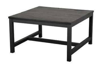 Burgoon Rustikt Rektangulärt Soffbord 80 cm i Trä - Mörkgrå - Möbler - Bord & matgrupper - Soffbord