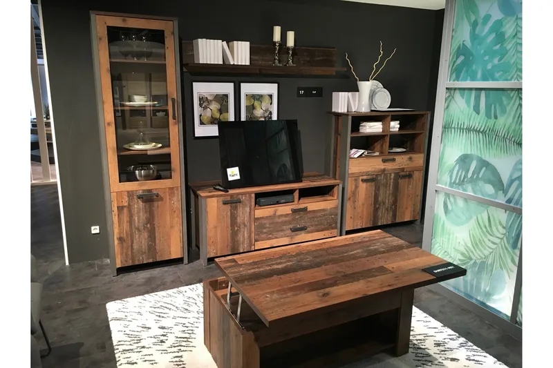 Cadle Soffbord 110 cm med Förvaring Hylla - Brun - Möbler - Bord & matgrupper - Soffbord