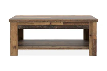Cadle Soffbord 110 cm med Förvaring Hylla - Brun - Möbler - Bord & matgrupper - Soffbord