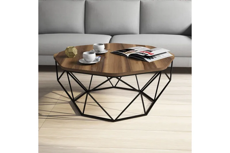 Callear Soffbord 90 cm, Valnöt