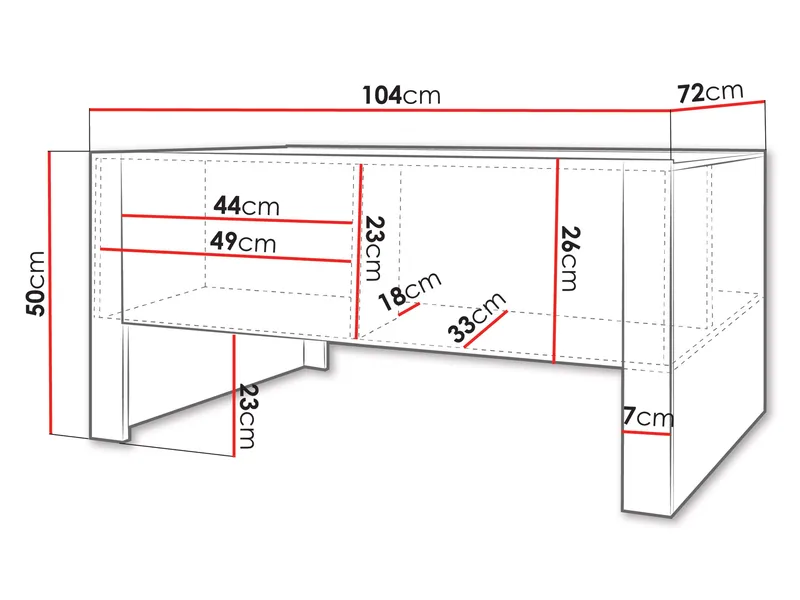 Calvenn Soffbord 104 cm - Möbler - Bord & matgrupper - Soffbord