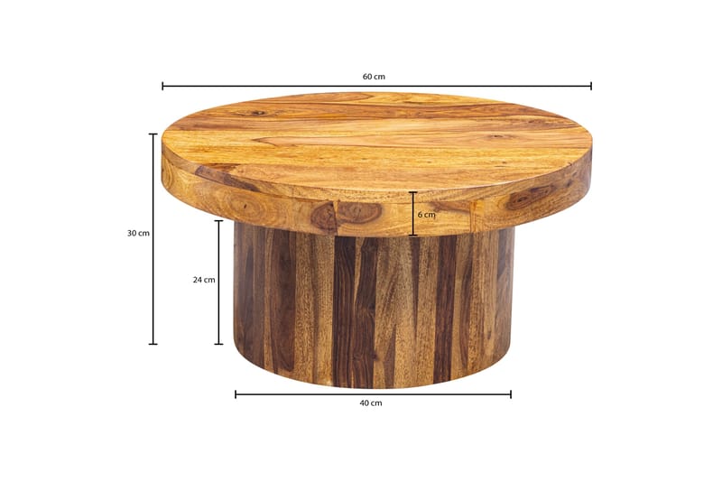 Calverley Soffbord 60 cm - Trä/natur - Möbler - Bord & matgrupper - Soffbord