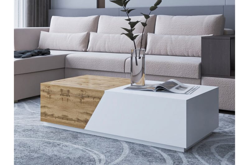 Carbost Soffbord 60 cm - Vit - Möbler - Bord & matgrupper - Soffbord