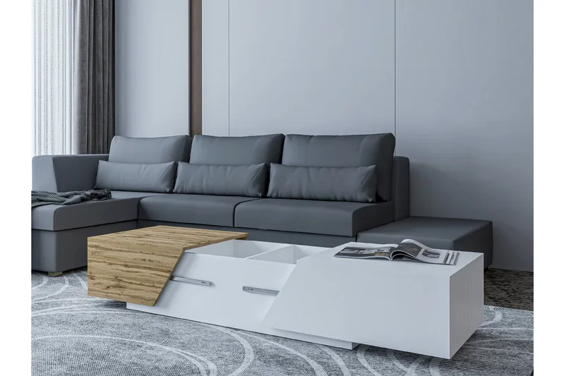 Carbost Soffbord 60 cm White - Möbler - Bord & matgrupper - Soffbord