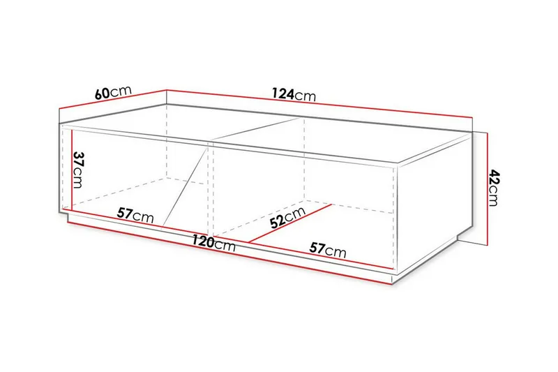 Carbost Soffbord 60 cm - Möbler - Bord & matgrupper - Soffbord