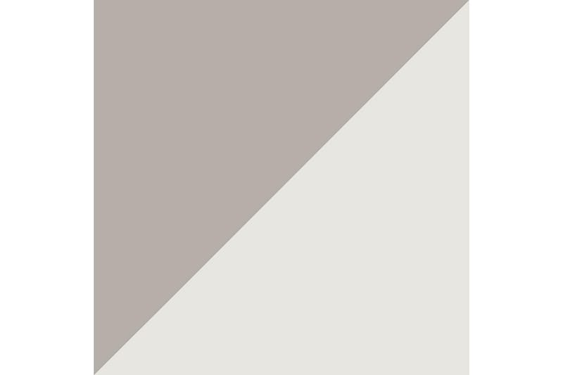 Carnegie Satsbord 90 cm Ovalt 2 Bord Vit/Taupe - CosmoLiving - Möbler - Bord & matgrupper - Soffbord