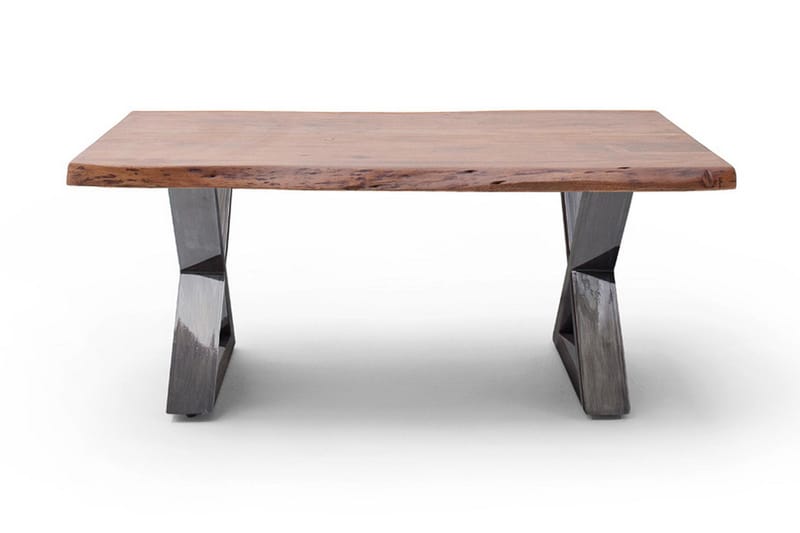 Cartagena Soffbord 110 cm Ben X-form - Brun Natur - Möbler - Bord & matgrupper - Soffbord