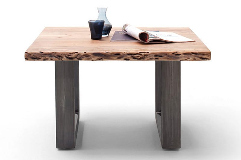 Cartagena Soffbord 75 cm Ben U-form - Brun/Ek - Möbler - Bord & matgrupper - Soffbord