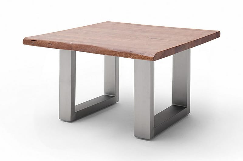 Cartagena Soffbord 75 cm Ben U-form - Brun/Silver - Möbler - Bord & matgrupper - Soffbord