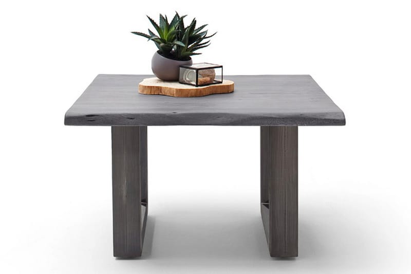 Cartagena Soffbord 75 cm Ben U-form - Grå/Silver - Möbler - Bord & matgrupper - Soffbord