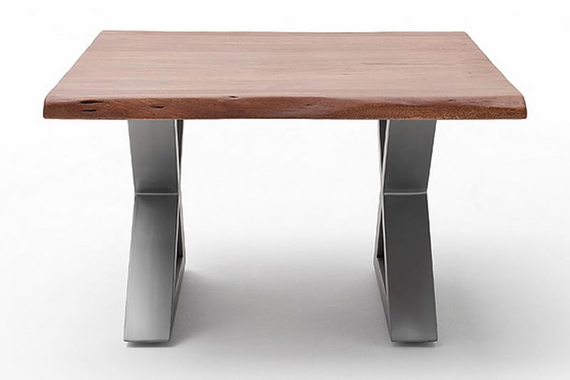 Cartagena Soffbord 75 cm Ben X-form - Brun/Beige/Trä - Möbler - Bord & matgrupper - Soffbord