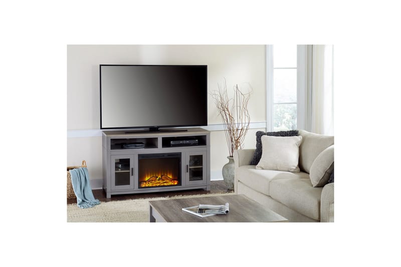 Carver Soffbord 90 cm Grå - Dorel Home - Möbler - Bord & matgrupper - Soffbord