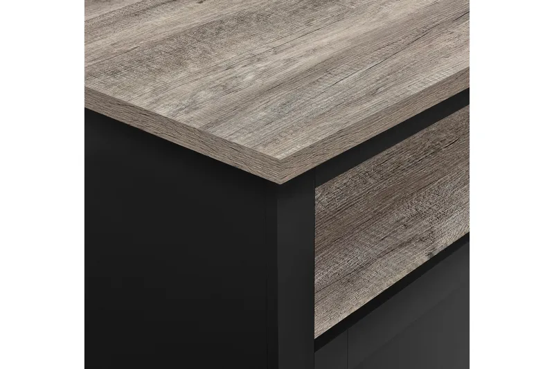 Carver Soffbord 90 cm Svart - Dorel Home - Möbler - Bord & matgrupper - Soffbord