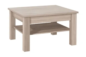 Cezara Soffbord 80 cm med Förvaring Hylla Ek - Möbler - Bord & matgrupper - Soffbord