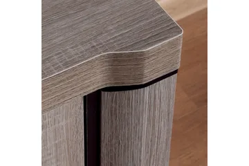 Chezum Soffbord 120 cm med Förvaring Hylla - Ekfärg/Beige/Grå - Möbler - Bord & matgrupper - Soffbord
