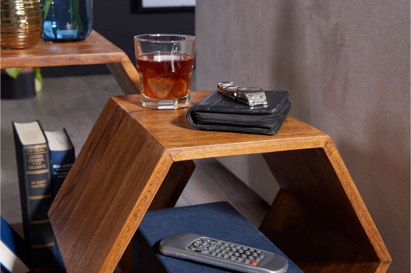 Chicosky Satsbord 46 cm 2 Bord - Massivt Trä/Brun - Möbler - Bord & matgrupper - Soffbord