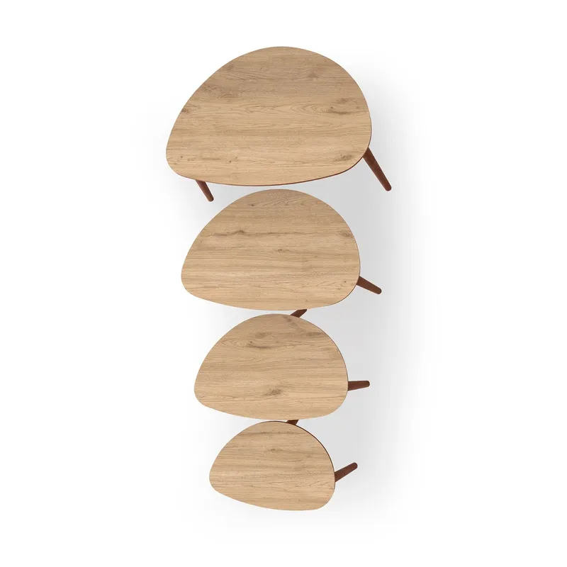 Childress Satsbord 68 cm - Ek - Möbler - Bord & matgrupper - Soffbord - Kistbord