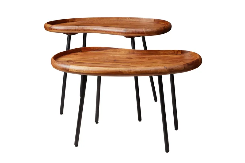 Cindal Soffbord 71 cm, Trä/natur