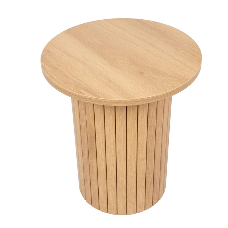 Soffbord Cindy 40x45 cm, Melamin ek - Beige - Möbler - Bord & matgrupper - Soffbord